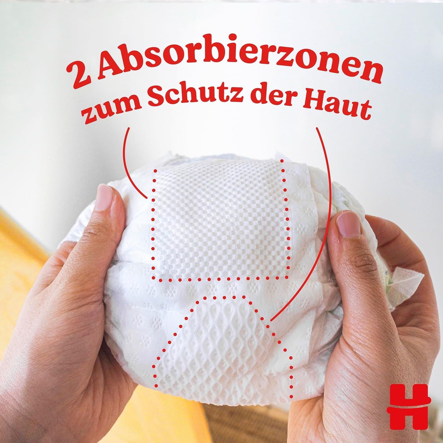 Pañales Huggies para recién nacido, talla 1, 100 pañales (2 x 50), caja de medio mes