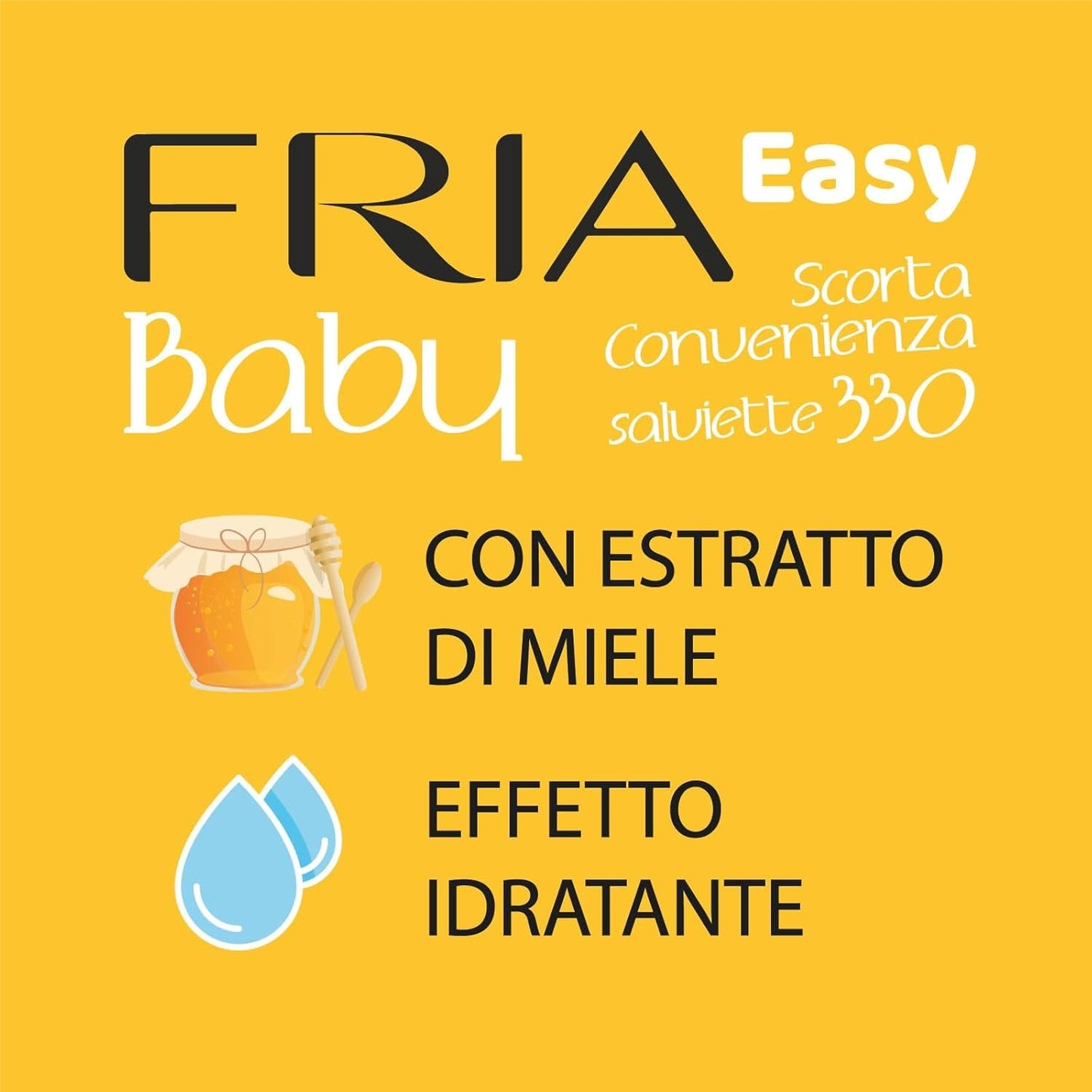 Toallitas húmedas Easy Baby con humectante para la piel de aloe vera y extracto de miel, probadas dermatológicamente, paquete de 330 toallitas