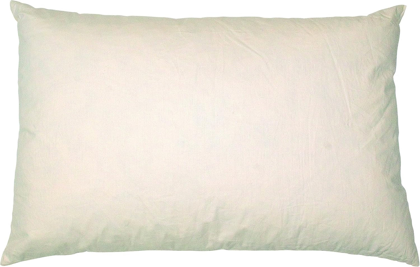 Relleno de almohada de plumas sschwarzfischer, algodón, crema, 40 x 60 cm Naty Shop almohadas estándar 1 pieza (1 paquete)
