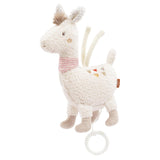 Fehn Caja de música Baby Sleep Aid Star - Caja de música con mecanismo musical extraíble para colgar - Canción para dormir "Weißt du wieviel Sternlein stehen" - Juguete para bebés y niños a partir de 0 meses Baby Toys Naty Shop Llama