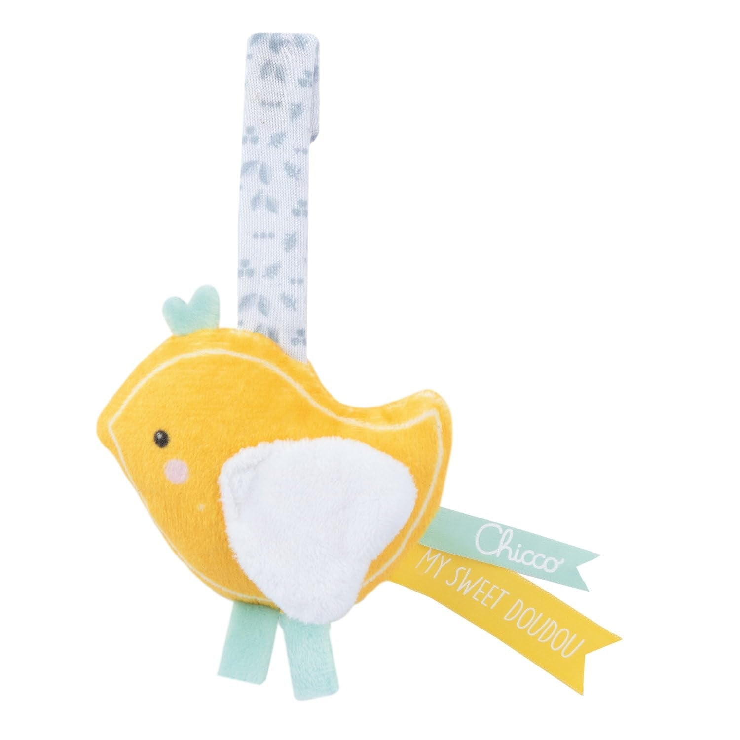 Chicco, Set de regalo para bebé My Sweet Doudou, suave manta DouDou, chupete de terciopelo, mordedor de elefante con relieve, ideas de regalos para recién nacidos a partir de 0 meses