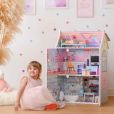 Olivias Little World Glasshouse Kids Casa de muñecas de 12" y 10 accesorios para muñecas 3,5" Multi Td-12518D Casas de muñecas Naty Shop