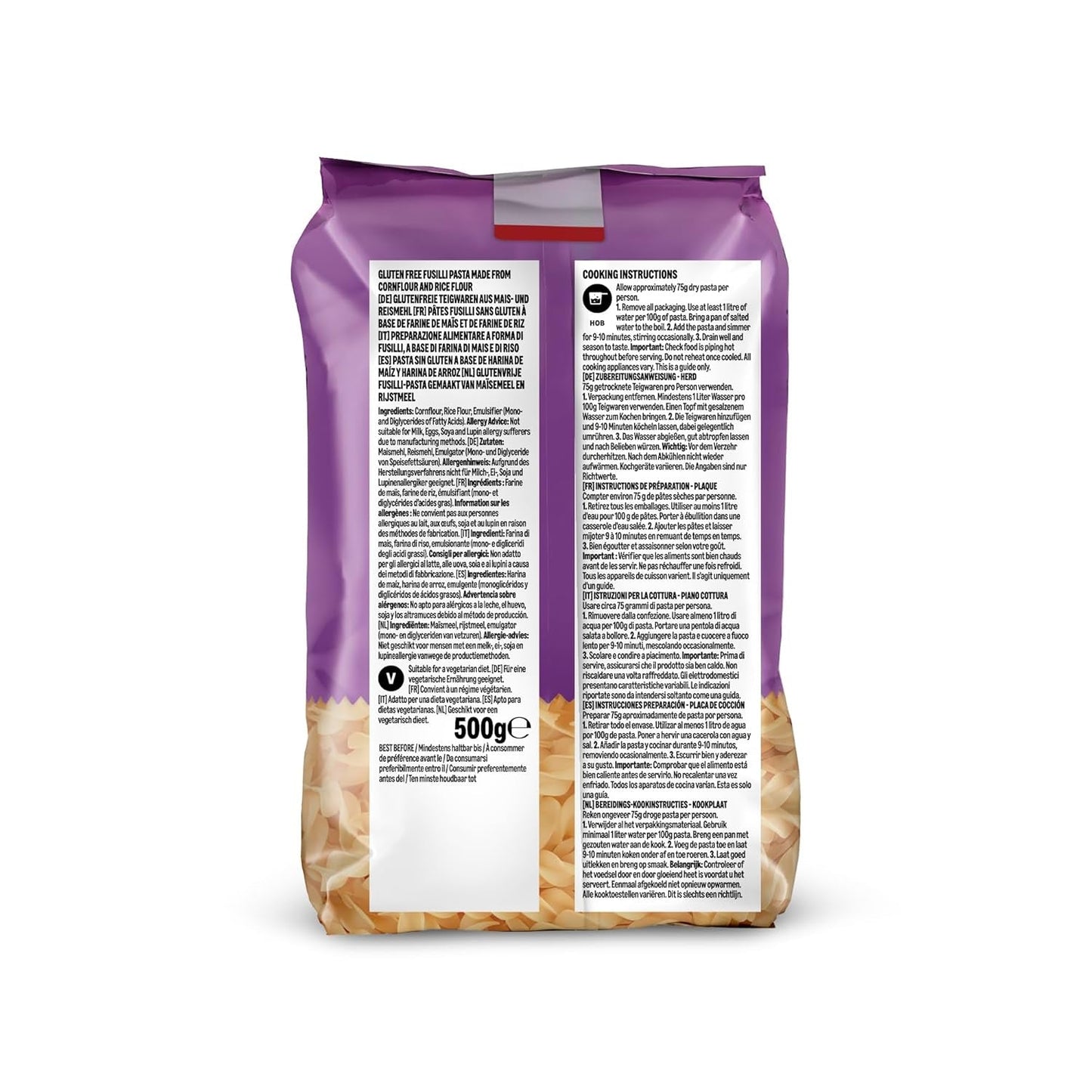 de Amazon fusilli sin gluten, 500g