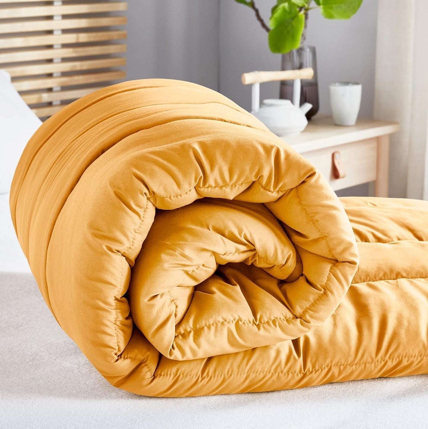 Pikolin Home - Edredón Reversible 300 G - Relleno Nórdico Bicolor - Para Cama De 90 - Cómodo, Cálido, Transpirable, Malva, 150 X 220 Cm Edredones y edredones Naty Shop