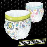 Pantalones de pijama de nave espacial, 9 pantalones de noche absorbentes, 8 años, 27 kg-43 kg, protección contra fugas durante toda la noche