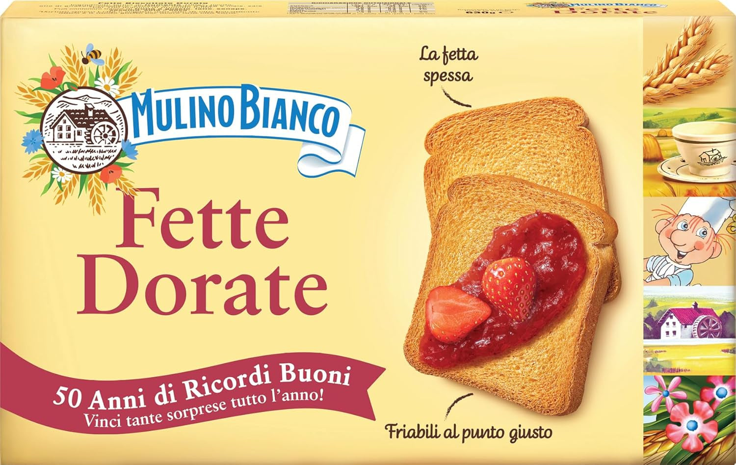 , Bizcocho Graso Dorado - 630 gr