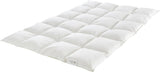 Edredón cálido Badenia Trendline Eco con 90% plumón y 10% plumas clase I, 135 X 200 cm, blanco, certificado Oeko-Tex, fabricado según el estándar de calidad alemán Edredones y edredones Naty Shop
