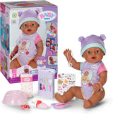 BABY Born Eva 43Cm, Muñeca con 10 funciones y accesorios, para niños a partir de 3 años, Funciona sin pilas, Muñeca grande 43Cm, 836408 Zapf Creation Dolls Naty Shop Título predeterminado