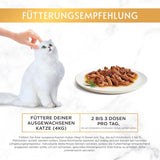 Comida húmeda para gatos Gourmet Gold Fine Composition con ternera y pollo, paquete de 12 (12 x 85 g)