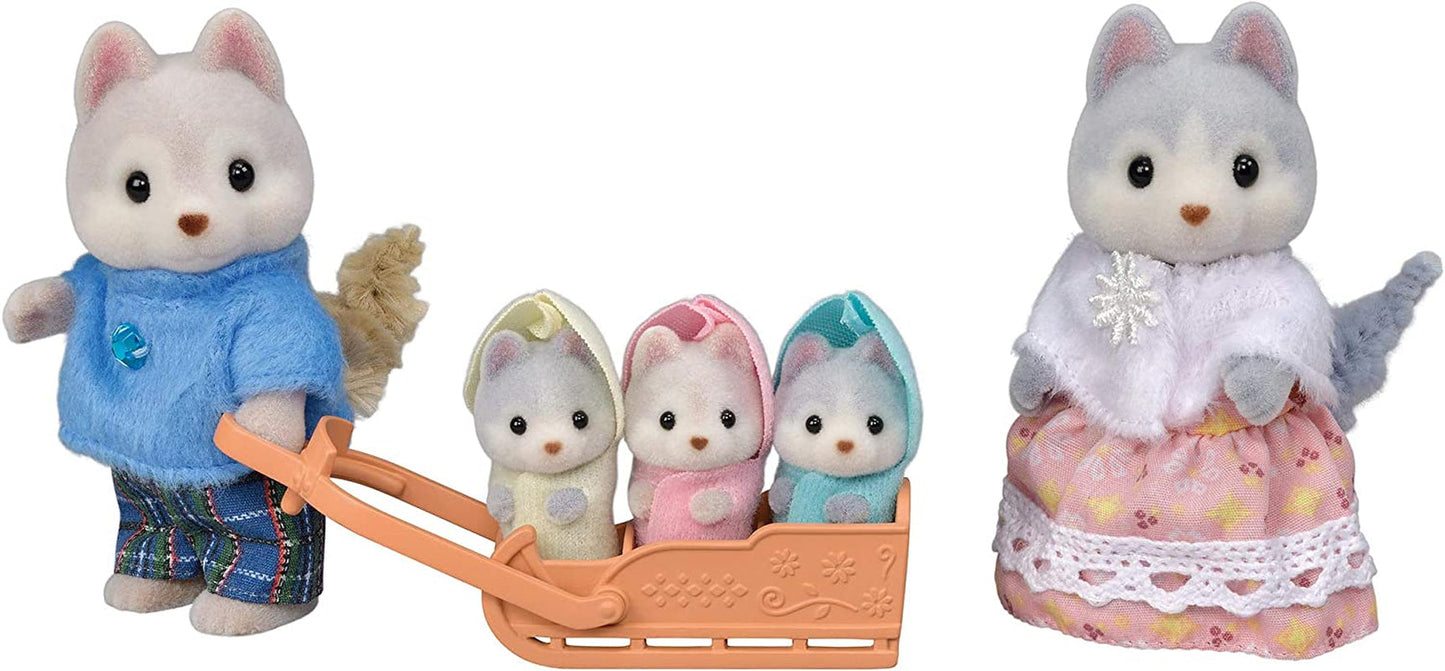 Sylvanian Families L5636 Husky Family Dolls Naty Tienda Título predeterminado