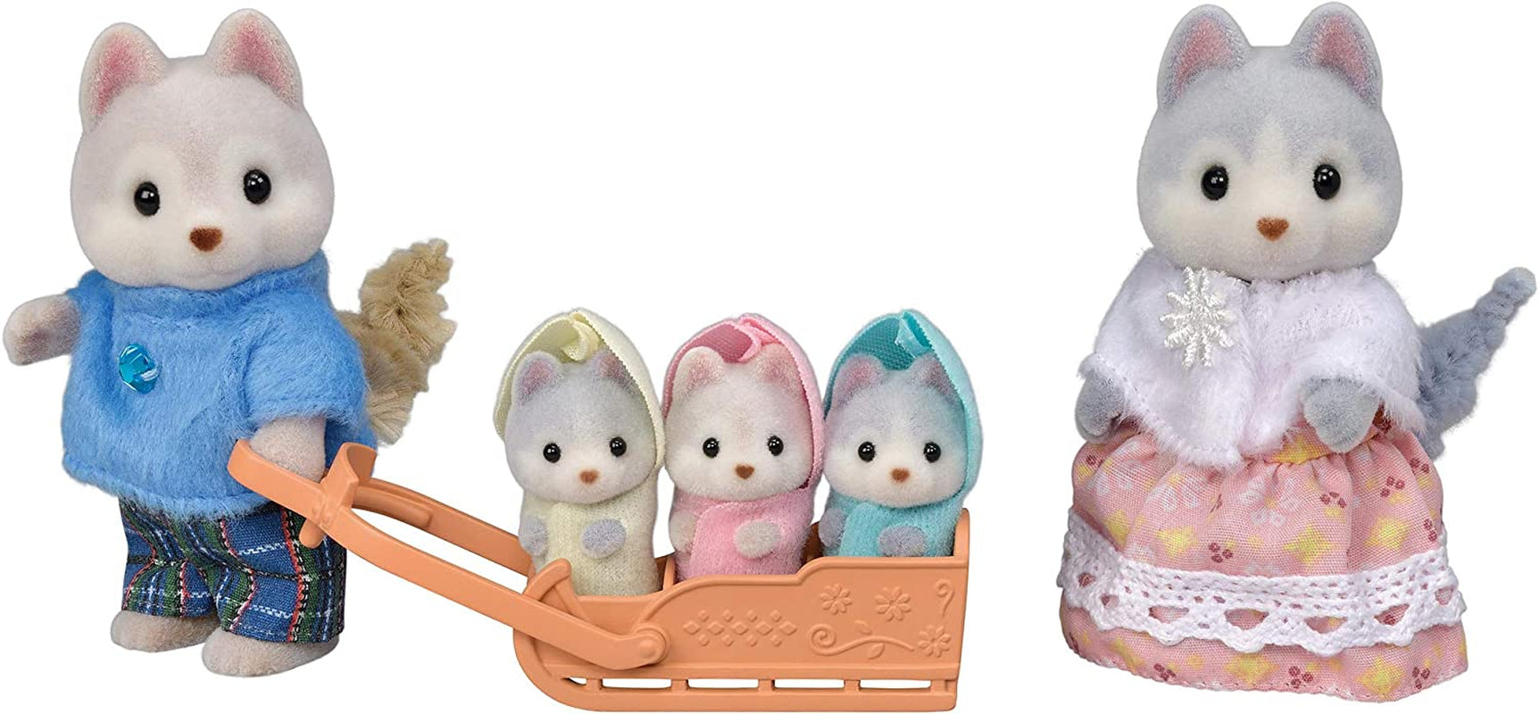 Sylvanian Families L5636 Husky Family Dolls Naty Tienda Título predeterminado