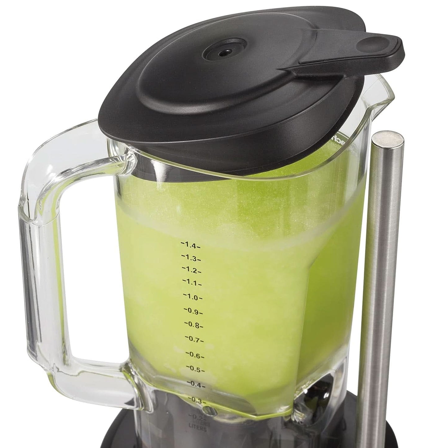 Hamilton Beach Commercial® 908®R Batidora de Barra, HBB908R-CE, 1 HP, Recipiente de Policarbonato de 1,3 L, 2 Velocidades, 220-240V, Cocina Negra Naty Shop