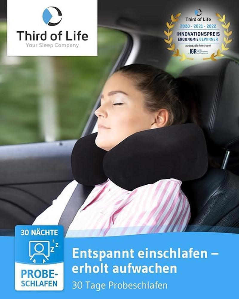 Juego de 2 Fundas de Almohada con Cremallera Almohadas Ortopédicas Cervicales Certificadas Oeko-Tex Negro Paquete Doble Perfecto para Almohadas de Cuello ANDAR Algodón Maco (Jersey Doble) No necesita planchado y apto para secadora Naty Shop