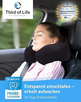 Juego de 2 Fundas de Almohada con Cremallera Almohadas Ortopédicas Cervicales Certificadas Oeko-Tex Negro Paquete Doble Perfecto para Almohadas de Cuello ANDAR Algodón Maco (Jersey Doble) No necesita planchado y apto para secadora Naty Shop