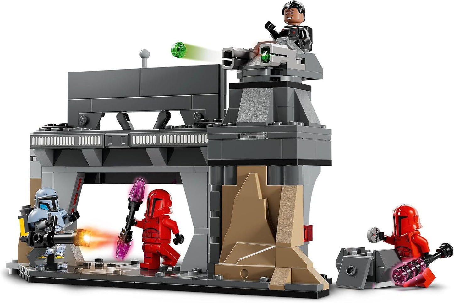 LEGO Star Wars: El duelo mandaloriano entre Paz Vizsla y Moff Gideon, juguete de construcción coleccionable para niños, idea de regalo para niños y niñas creativos mayores de 7 años, Juguete mandaloriano 75386 Juegos de construcción Beuche den LEGO-Store