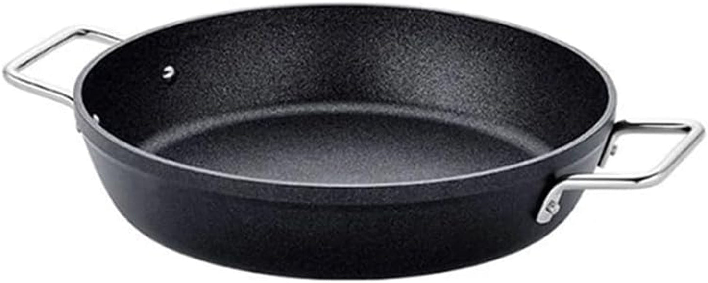 Fissler Adamant, cacerola para servir, aluminio, antiadherente, borde alto, resistente a rayones - Ollas y Sartenes Inducción Naty Shop Nuevo Modelo 28 Cm