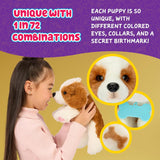 Little Live Pets Mi cachorro realmente real - Parches; Cachorro interactivo; más de 60 sonidos/reacciones; apariencia realista; 1 de 72 variantes; set de juego con bolsa de transporte; pilas incluidas; edades 5+