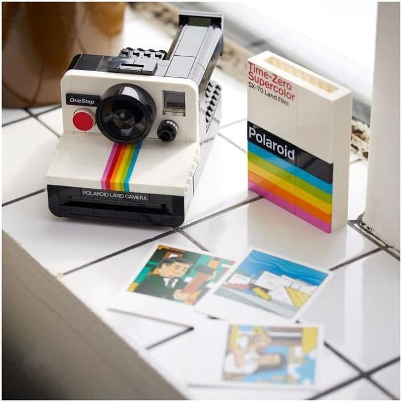 LEGO Ideas Set de cámara Polaroid Onestep SX-70 para adultos, coleccionable con detalles auténticos, actividad creativa, regalos de fotografía para mujeres, hombres, él, ella y adolescentes 21345 Juegos de construcción Ver en LEGO-Store