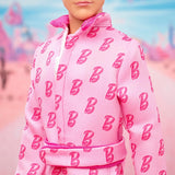 Barbie The Movie - Ken-Sammelpuppe, Ryan Gosling y Ken en rosafarbenem Overall con "B"-Aufdruck, weißen Sneakern und Bunten Inlineskates, JCP80