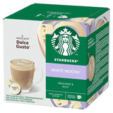 STARBUCKS White Mocha de Nescafé Dolce Gusto Kaffeekapseln 6 x 12 (72 Kapseln)