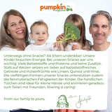 Pumpkin Organics Baby Aros multicereales de zanahoria y mango (paquete de 8) Snacks para bebés sin aditivos a partir de 12 meses - Sin alérgenos² y sin gluten³ Snacks crujientes para bebés (8 x 20 g)