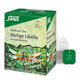 Salus - Té Krafttier - Libélula Valiente - 1X 15 bolsitas filtro (24g) - Té de hierbas con sabor a limón - Con hipérico - Aromatizado - Bio