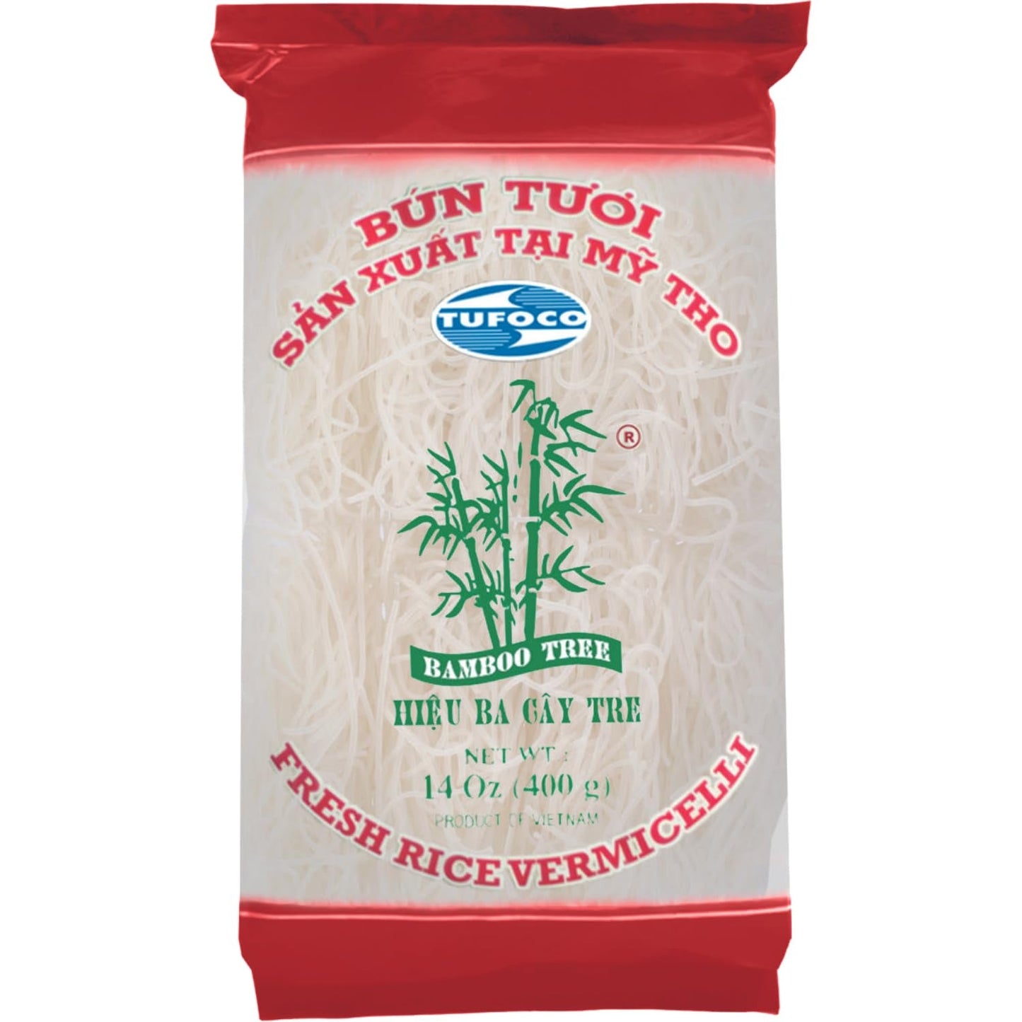 ÁRBOL DE BAMBÚ - Fideos de arroz frescos - 1 x 400g