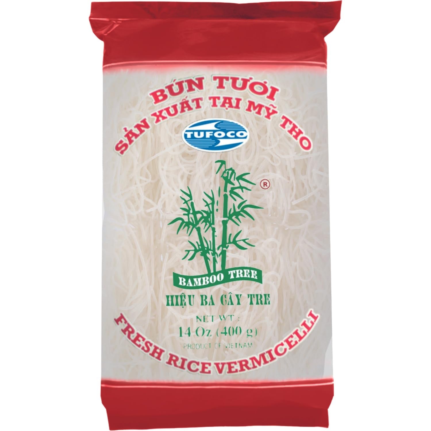 ÁRBOL DE BAMBÚ - Fideos de arroz frescos - 1 x 400g