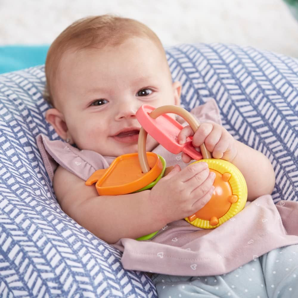 Playskool Mis primeras llaves, juguete sensorial con estructuras y sonidos para bebés a partir de 3 meses (Exclusivo Amazon) Juguetes Bebé Naty Shop