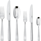 Sambonet 62512-83 Juego de Cubiertos Planos Monoblock, 36 Piezas, Acero Inoxidable 18/10, Apto para Lavavajillas Cocina Naty Shop