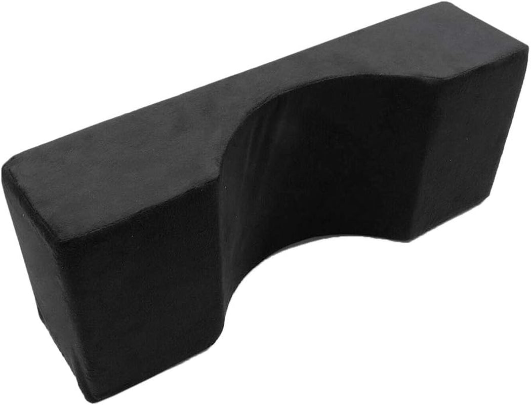 Whiteswan Extensión de pestañas Ergonómico Curvo Soporte de Espuma viscoelástica Almohada para Sala de Estar Pestañas para el Cuello Almohada de Maquillaje de Belleza Almohada para Dormir Soporte para el Cuello Almohadas ortopédicas cervicales Naty Shop