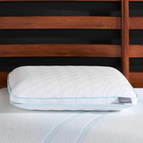 TEMPUR-PEDIC Almohada Tempur-Cloud Prohi, Espuma viscoelástica, Blanco/Opulent Garden, Almohadas King Standard Naty Shop