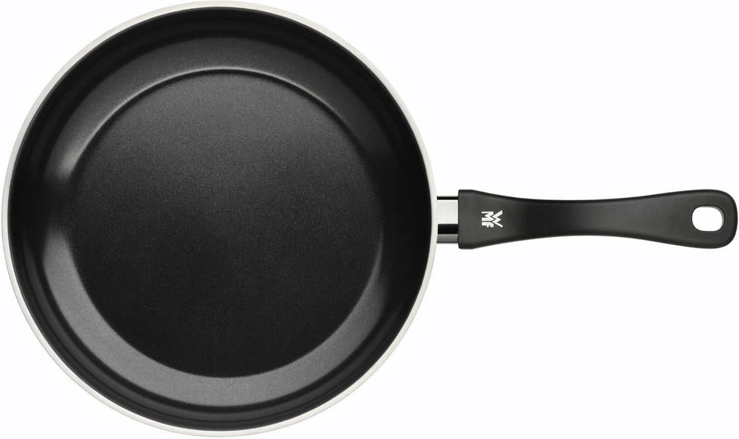 Sartén WMF Devil 28 cm, sartén inducción, acero inoxidable Cromargan, mango de plástico Ollas y Sartenes Naty Shop