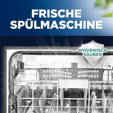 Finish Machine Cleaner Tabs - Pastillas para lavavajillas contra la suciedad y la grasa del interior del lavavajillas, 3 pastillas Naty Shop