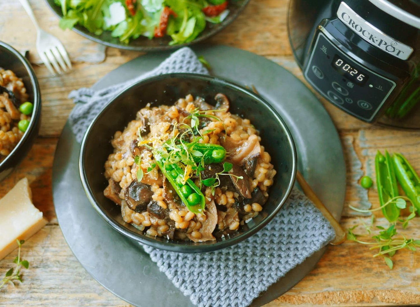 Olla de cocción lenta digital Crockpot, función mantener caliente, 2,4 litros (1-2 personas) Slow Cooker Naty Shop