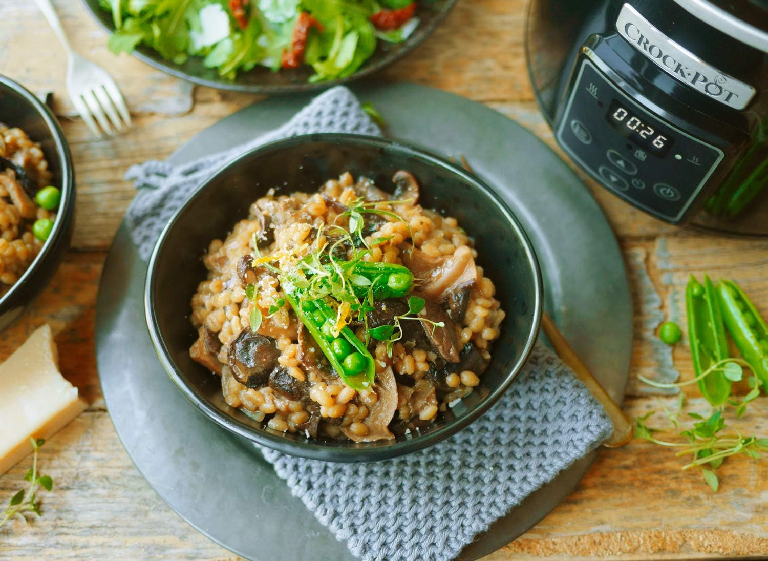 Olla de cocción lenta digital Crockpot, función mantener caliente, 2,4 litros (1-2 personas) Slow Cooker Naty Shop