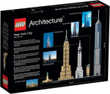 LEGO Architecture Set de la Ciudad de Nueva York, Kit de Modelo Skyline con World Trade Center y Estatua de la Libertad, Manualidades para Adultos, Decoraciones para el hogar y la Oficina, Regalos para Mujeres y Hombres 21028 Juegos de construcción Besuche den LEGO-Store