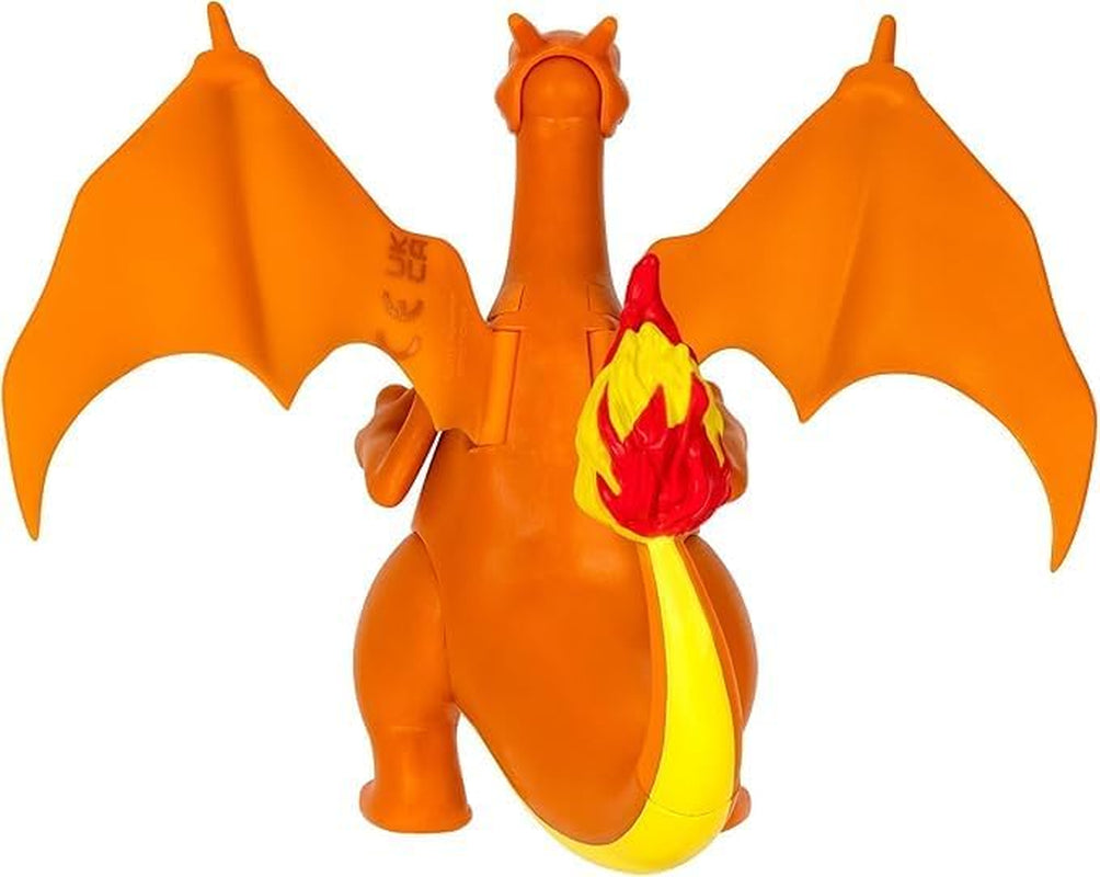 Pokémon PKW0368 - Figura Battle Feature - Figura móvil oficial de Glurak 11,5 cm Figuras de acción Naty Shop
