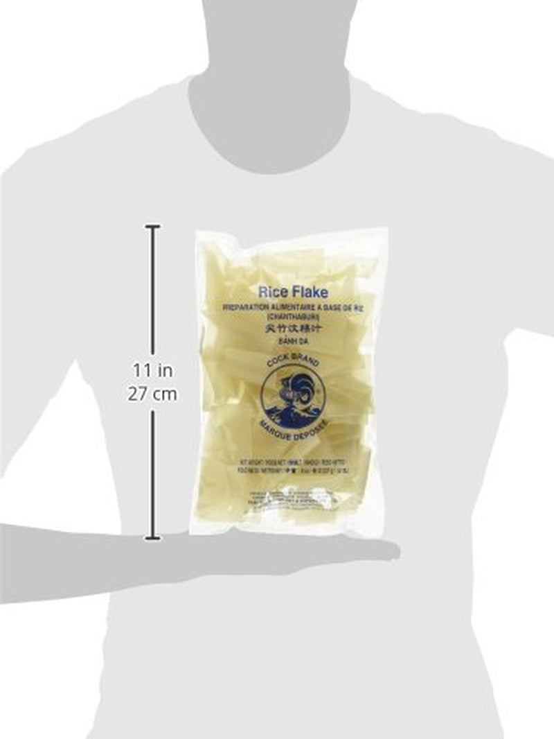 Copos de arroz gallo, triangulares, 1 paquete (1 paquete x 227 g)