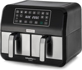 Kenwood Khealthy Twin Airfryer, 8L (2X4L), doble cámara, 8 programas, función Dual Cook & Sync Finish, pantalla táctil Electrodomésticos Naty Shop Default Title
