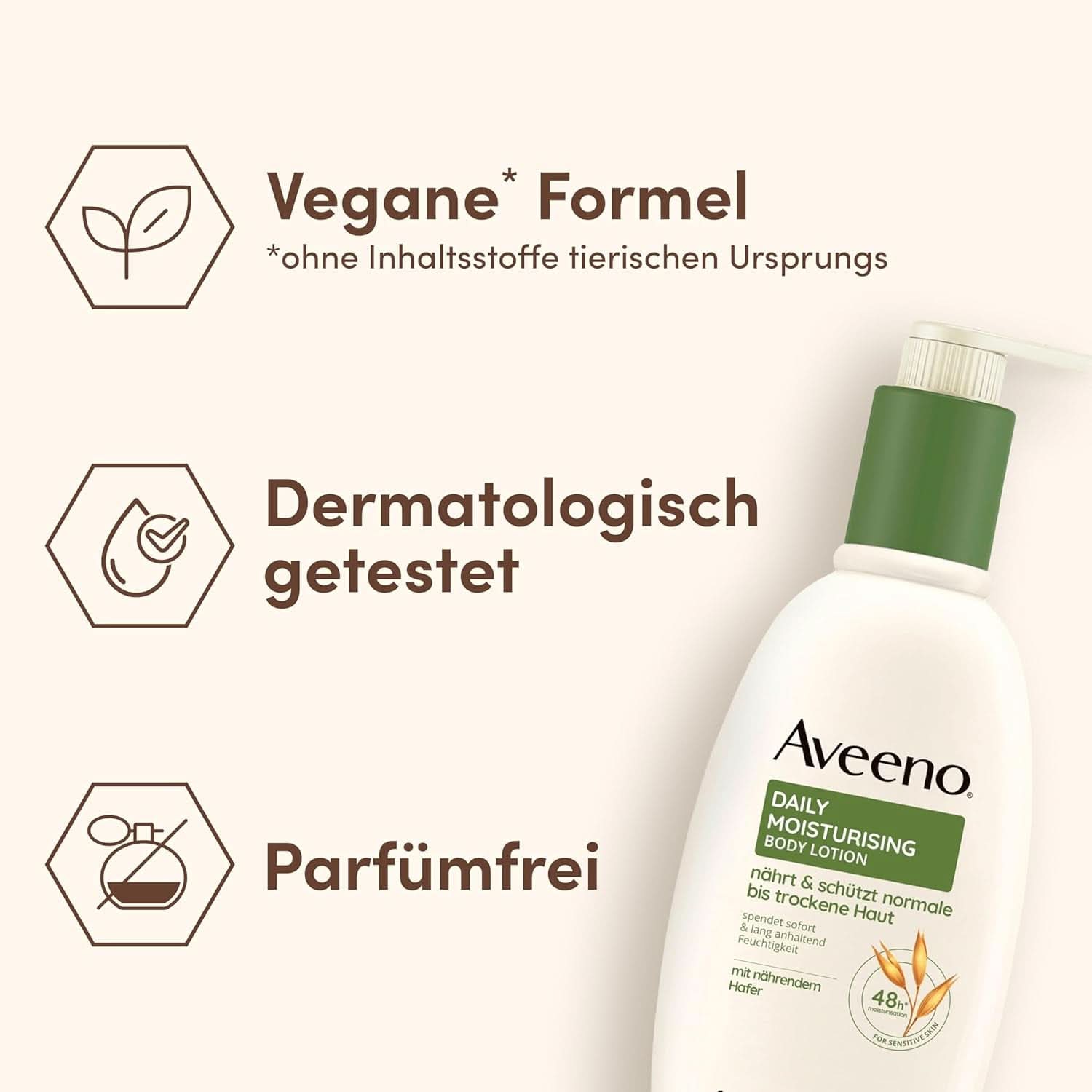 Aveeno Loción Corporal Hidratante Diaria, 300 ml Cosmética y Belleza Naty Shop