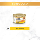 Gourmet Gold Refined Ragout Pollo Comida húmeda para gatos Paquete de 12 (12 x 85 g)