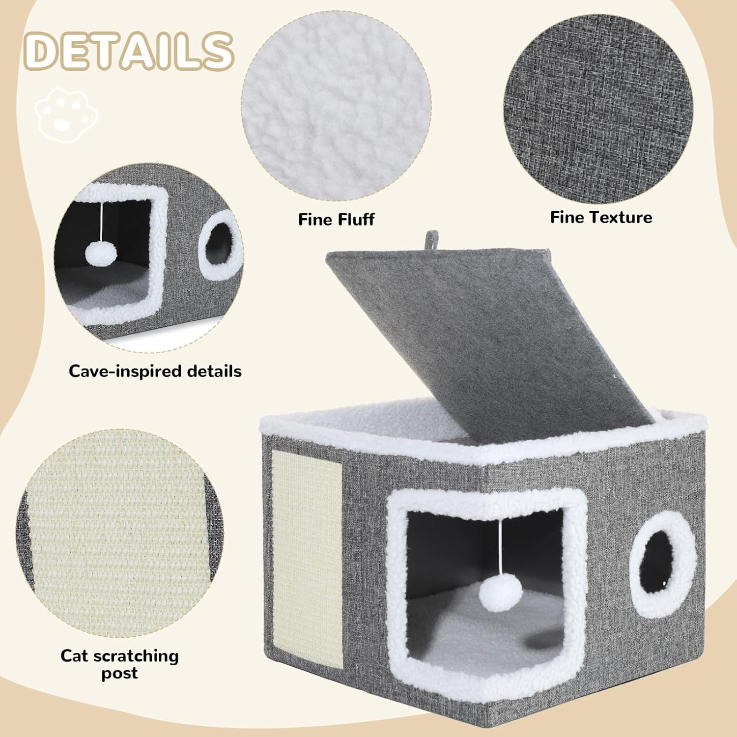 Mantas y Muebles, Mascotas, Casas y Cuevas, Gatos, Camas para gatos, Gatos - camas, colchones