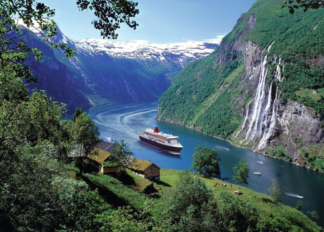 Ravensburger Puzzle 12000475 - Fiordo Noruego - Puzzle de 1000 piezas para adultos y niños a partir de 14 años, Puzzle de paisajes noruegos Puzzle Naty Shop