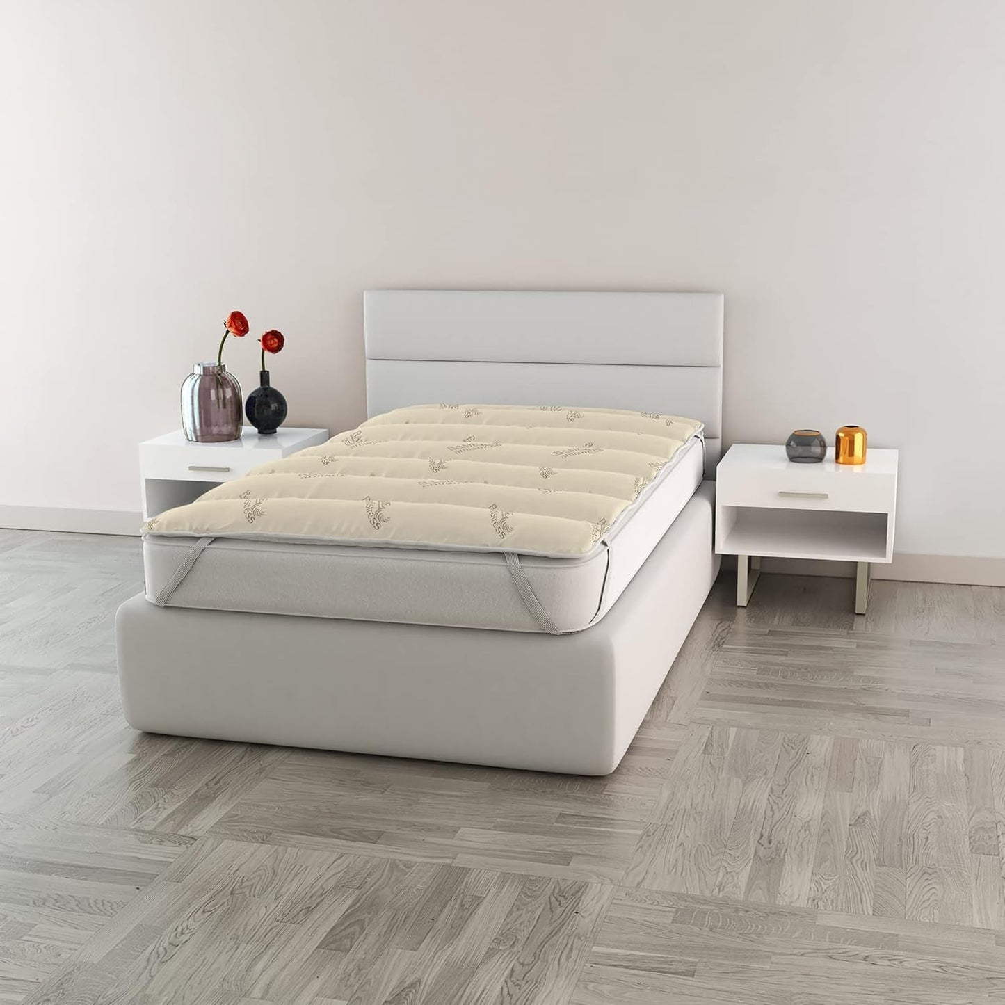MB Home Italia, Topper, Termocontrol, Doble 160X195 Cm Edredones y edredones Naty Shop Doble pequeño 120X195 Cm Cobre