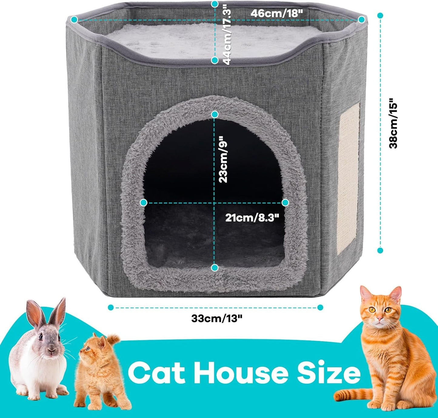 Mantas y Muebles, Mascotas, Cuevas y Casas, Gatos, Camas para Gatos, Camas para Gatos, Colchones