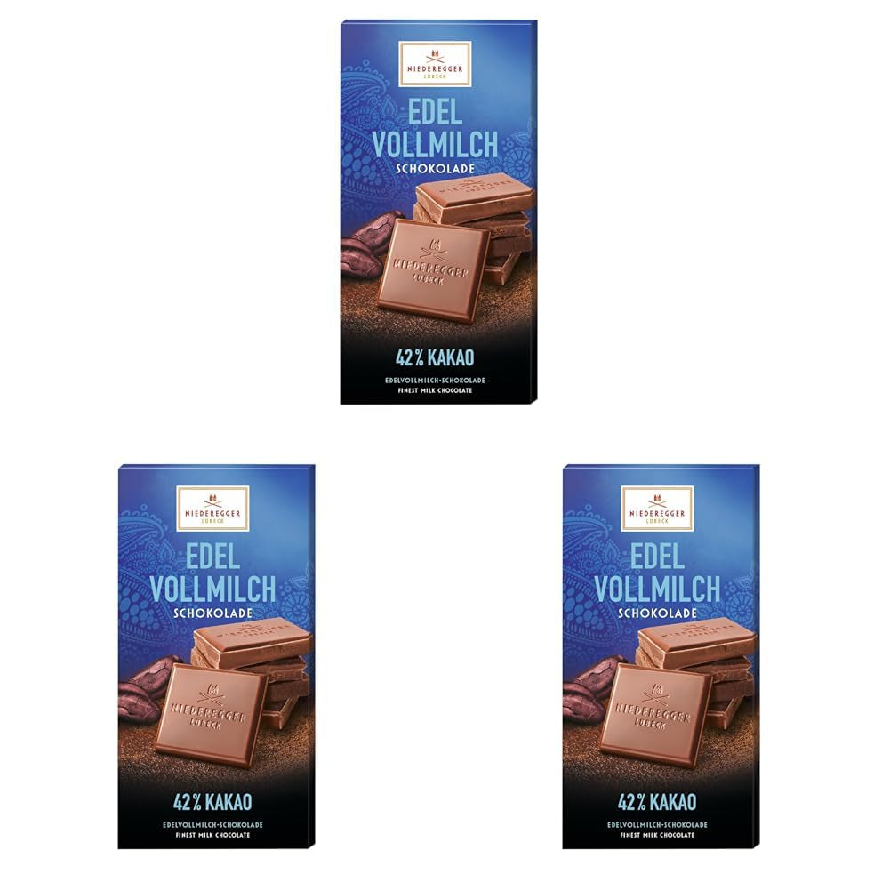 Niederegger chocolate con leche premium 100g