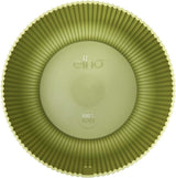 elho Vibes Fold Bowl 25 - Macetas de interior - 100% plástico reciclado - Ø 24,9 x H 12,1 cm - Verde/Ferngrün