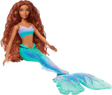 Mattel Disney Ariel - Muñeca La Sirenita, Inspirada en la película La Sirenita, Juguete de Sirena, Posicionado, Regalos de Disney, Juguete para Edades de 3 años en adelante, HLX08