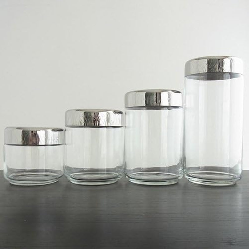 Alessi MW21/75 Tarro de cocina vidrio revestido 75 cl Cajas para conservar alimentos Naty Shop